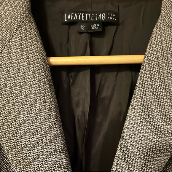 LAFAYETTE 148 Wool 1-Button Blazer - Picture 6 of 9